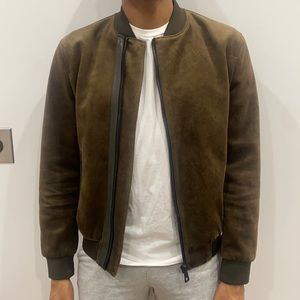 Zara Velvet Bomber